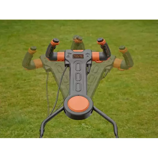 Kosiarka elektryczna 34cm, 1400W, uchwyt EasySteer Black+Decker [BEMW461ES-QS] 