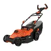 Kosiarka elektryczna 38 cm, 1600W, uchwyt EasySteer, schowek na przewód Black+Decker [BEMW471ES-QS]  