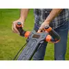 Kosiarka elektryczna 38 cm, 1600W, uchwyt EasySteer, schowek na przewód Black+Decker [BEMW471ES-QS]  