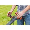 Kosiarka elektryczna 38 cm, 1600W, uchwyt EasySteer, schowek na przewód Black+Decker [BEMW471ES-QS]  