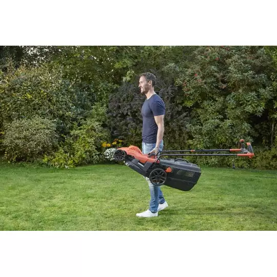 Kosiarka elektryczna 38cm, 1600W Black+Decker [BEMW471BH-QS]