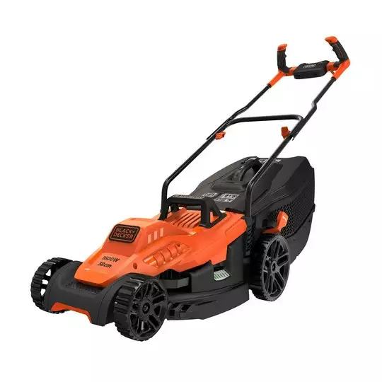 Kosiarka elektryczna 38cm, 1600W Black+Decker [BEMW471BH-QS] + kosiarka zabawka