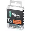 Zestaw 10 końcówek udarowych 1/4" do śrub z gniazdem sześciokątnym, rozmiar HEX 4/25mm, serii 840/1 IMP DC Impaktor, WERA [05057604001]