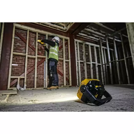 akumulatorowa lampa robocza LED 360°, 5000 lumenów, 18V Li-lon XR TOOL CONNECT Bluetooth DeWalt [DCL074] (1)