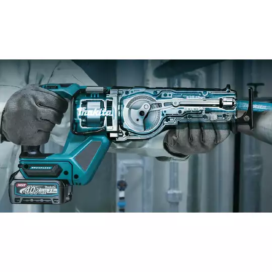 akumulatorowa piła szablasta 40V max Li-Ion, serii XGT Makita [JR001GZ]