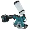 akumulatorowa ręczna przecinarka tarczowa do cięcia szkła, płytek na mokro, 85mm, 10,8V Li-lon, 2x4,0Ah CXT, Makita [CC301DSME]