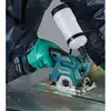 akumulatorowa ręczna przecinarka tarczowa do cięcia szkła, płytek na mokro, 85mm, 10,8V Li-lon, 2x4,0Ah CXT, Makita [CC301DSME]