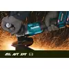 akumulatorowa szlifierka kątowa 125mm, 40V max Li-Ion, 2x4,0Ah, serii XGT Makita [GA005GM201]