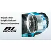akumulatorowy klucz udarowy 3/4", 40V max Li-Ion, 2x4,0Ah, serii XGT Makita [TW001GM201]