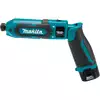 akumulatorowy wkrętak udarowy 7,2V Li-Ion, 2 akumulatory 1,5Ah, Makita [TD022DSE]