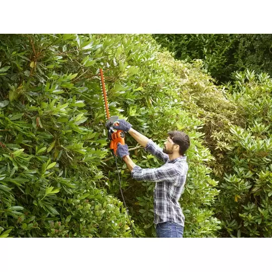 elektryczne nożyce do żywopłotu 50cm, 450W Black+Decker [BEHT251]