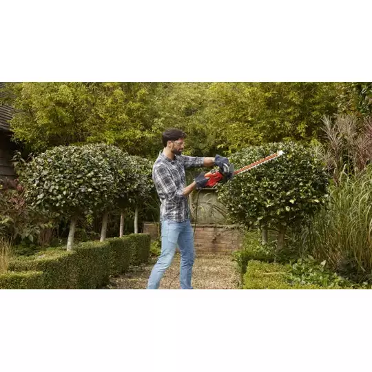 elektryczne nożyce do żywopłotu 50cm, 500W Black+Decker [BEHTS301]