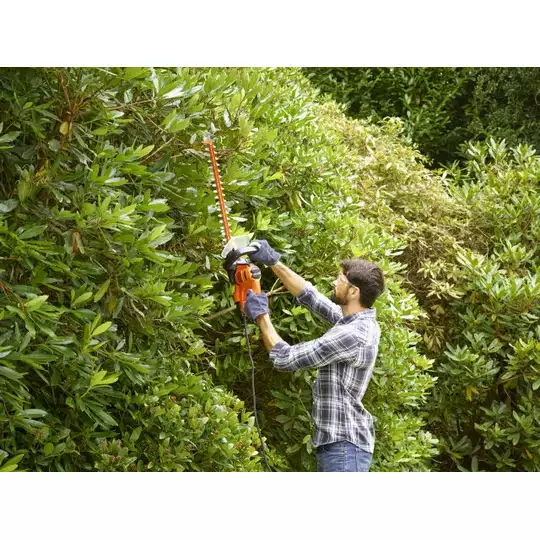 elektryczne nożyce do żywopłotu 50cm, 500W Black+Decker [BEHTS301]