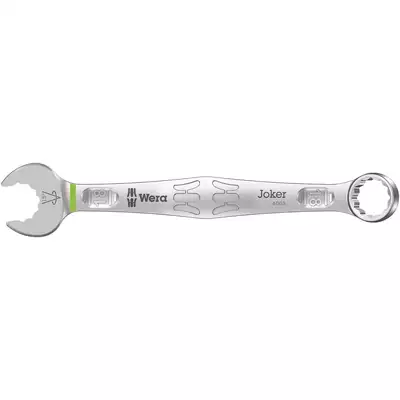 klucz płasko-oczkowy odgięty 18mm, Joker 6003, Wera [05020209001]