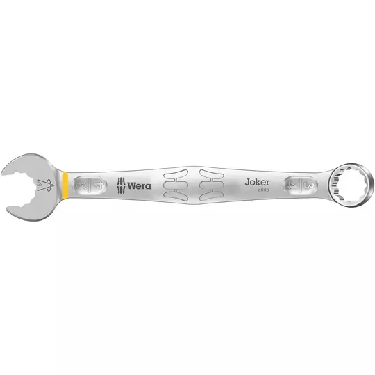 klucz płasko-oczkowy odgięty 3/4", Joker 6003, Wera [05020218001]