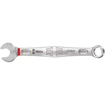 klucz płasko-oczkowy odgięty 3/8", Joker 6003, Wera [05020212001]