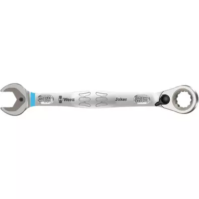 klucz płasko-oczkowy odgięty z grzechotką i przełącznikiem kierunku pracy 11/16", Joker Switch 6001, Wera [05020081001]