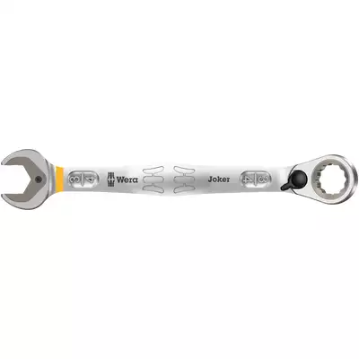 klucz płasko-oczkowy odgięty z grzechotką i przełącznikiem kierunku pracy 3/4", Joker Switch 6001, Wera [05020082001]