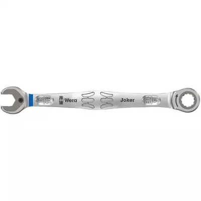 klucz płasko-oczkowy z grzechotką 5/16", Joker 6000, WERA [05073280001]