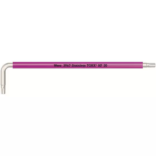 komplet 9 szt. kluczy trzpieniowych ze stali nierdzewnej do śrub Torx z funkcją przytrzymania, Multicolor Stainless Wera [05022689001]