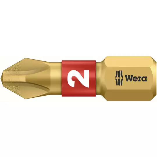 końcówka 1/4" BITORSION  z nasypem diamentowym, PH1/25mm WERA [05056400001]