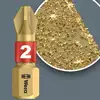 końcówka 1/4" BITORSION  z nasypem diamentowym, PH1/25mm WERA [05056400001]
