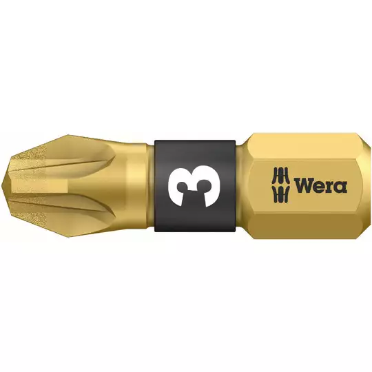 końcówka 1/4" BITORSION  z nasypem diamentowym, PZ3/25mm WERA [05056704001]