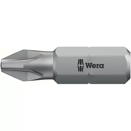końcówka 1/4" do wkrętów z gniazdem Pozidriv, rozmiar PZ1/25mm, Wera [05072080001]