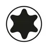 końcówka 1/4" do wkrętów z gniazdem Torx, rozmiar TX10/25mm, Wera [05066485001]