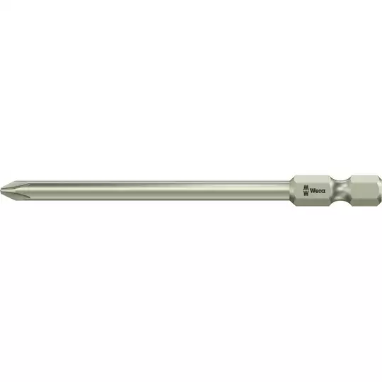 końcówka 1/4"  ze stali nierdzewnej do śrub z gniazdem Phillips, rozmiar PH1/89mm WERA [05071081001]