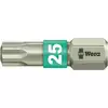 końcówka 1/4"  ze stali nierdzewnej do wkrętów z gniazdem Torx, rozmiar TX25/25mm, Wera [05071035001]