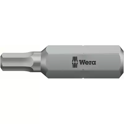 końcówka HEX 5/16" do śrub z gniazdem sześciokątnym, rozmiar 3mm, serii HEX-Plus, WERA [05057505001]