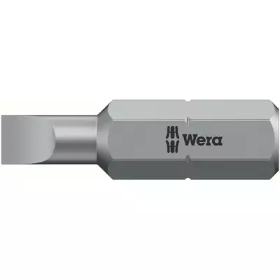 końcówka płaska 1/4" do śrub, 0,5x3,0x39mm, WERA [05056005001]