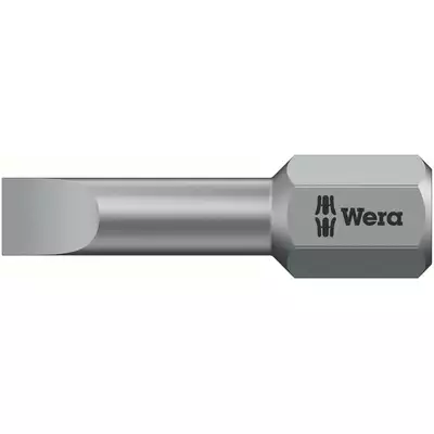 końcówka płaska 1/4" ze strefą skrętną, rozmiar 0,5x4,0x25mm, serii Torison, WERA [05056203001] 