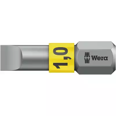 końcówka płaska 1/4" ze strefą skrętną, rozmiar 0,8x5,5x39mm, serii BiTorison WERA [05056064001]