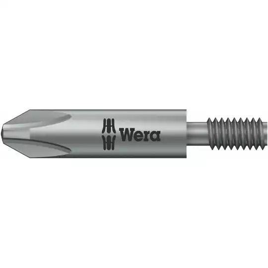 końcówka z gwintem M4 do wkrętów z gniazdem Phillips, rozmiar PH1/33mm, Wera [05065075001]