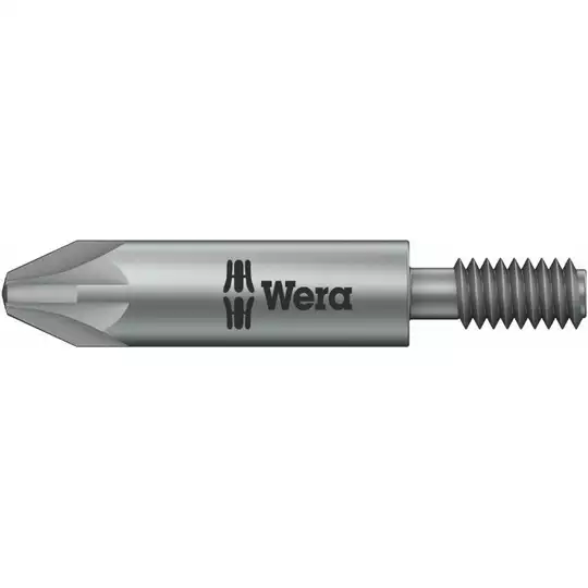 końcówka z gwintem M4 do wkrętów z gniazdem Pozidriv, rozmiar PZ1/33mm, Wera [05065090001]