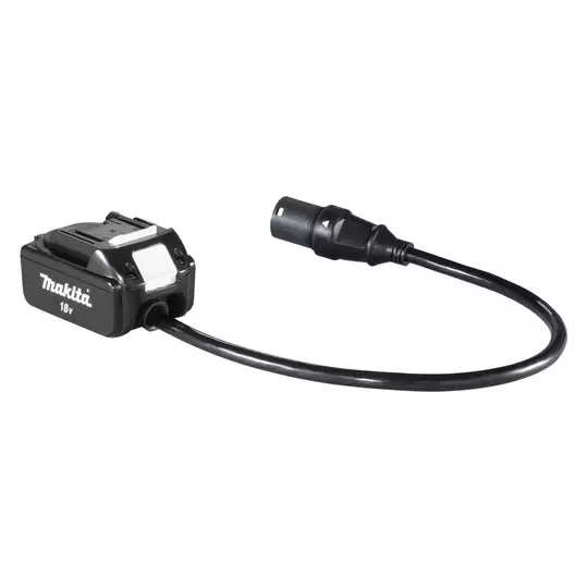 przenośna jednostka zasilająca / plecak zasilający na 4 akumulatory Li-Ion + 2 adaptery 18V i 2x18V, Makita PDC01 [191A59-5]