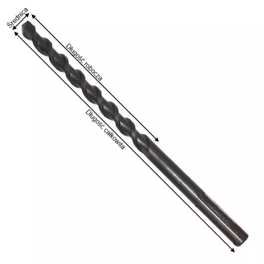 wiertło udarowe do betonu zbrojonego SDS-max, ostrze krzyżowe Nemesis, 12-340/200mm, Makita [B-19897] (1)