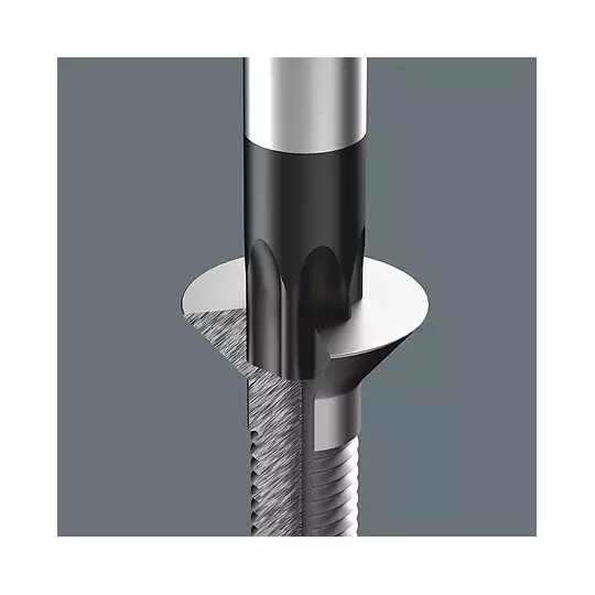 wkrętak do śrub z gniazdem Torx, rozmiar TX6, Kraftform, Wera [05028001001]