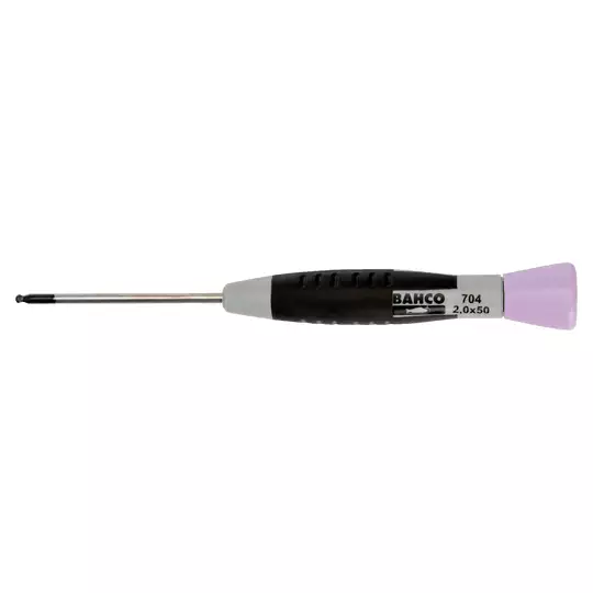 wkrętak imbusowy precyzyjny, rozmiar HEX 1,5mm, Bahco [704-1.5-50]