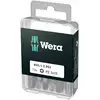 zestaw 10szt. końcówek 1/4" do wkrętów z gniazdem Pozidriv, rozmiar PZ3/25mm, Wera [05072405001]