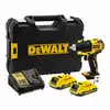2-biegowa akumulatorowa wiertarko-wkrętarka 18V Li-Ion, 2 x 4,0 Ah, DeWALT [DCD777M2T-QW]   (1)