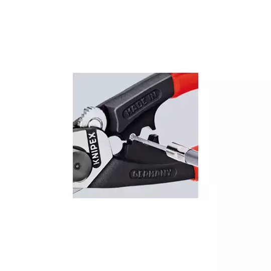 Nożyce o dużej wytrzymałości do lin stalowych 190mm KNIPEX [95 62 190]