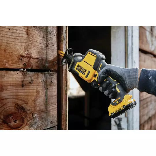 akumulatorowa, bezszczotkowa pilarka szablowa, 12 V Li-lon, 2 x 2,0Ah, DeWalt [DCS312D2-QW] 