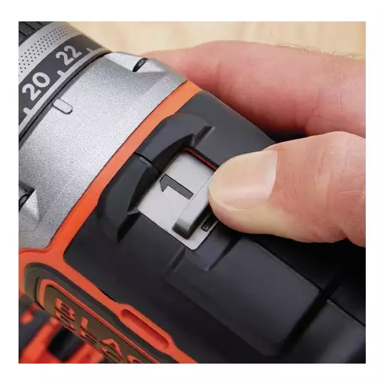 akumulatorowa, bezszczotkowa, wiertarko-wkrętarka 18V Li-Ion, Black+Decker [BL186N-XJ] 