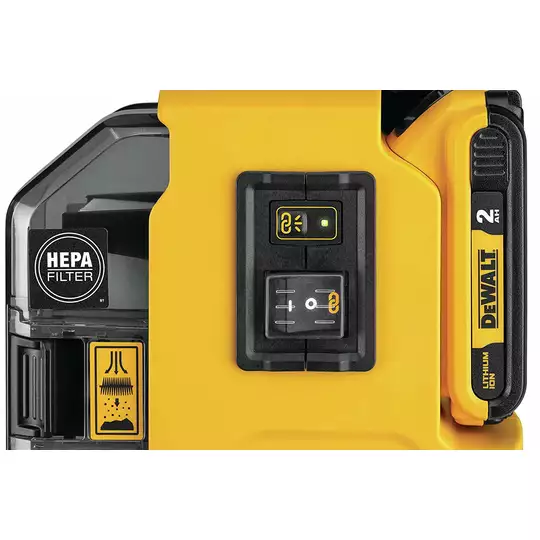 akumulatorowy odkurzacz / odsysacz sucho, Li-Ion 18V 1x2,0Ah DeWalt [DWH161D1]