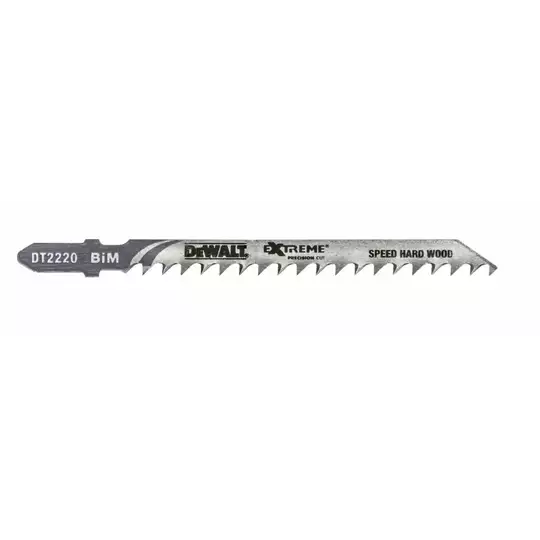 brzeszczoty do wyrzynarek 100mm do szybkiego cięcia twardego drewna 3 szt. DeWalt [DT2220]