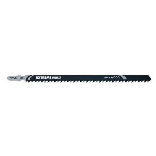 brzeszczoty do wyrzynarki 180mm do cięcia drewna, 5 szt. Extreme DeWALT [DT2167]
