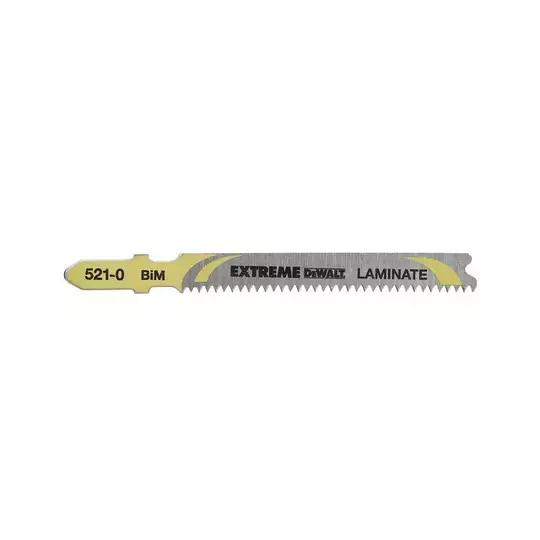 brzeszczoty do wyrzynarki 82mm do cięcia płyt laminatów, 5 szt. Extreme DeWALT [DT2080]